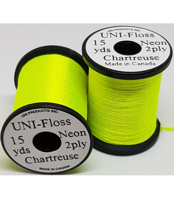 Uni floss neon 2-ply