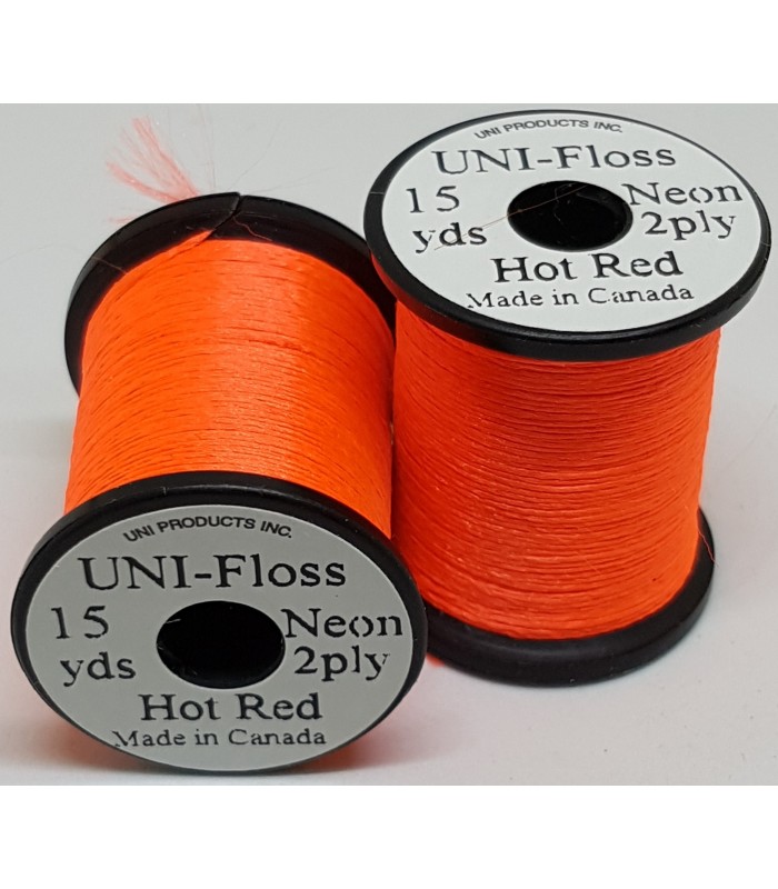 Uni floss neon 2-ply