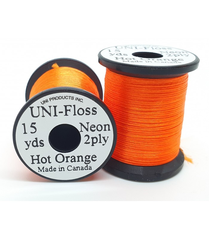 Uni floss neon 2-ply