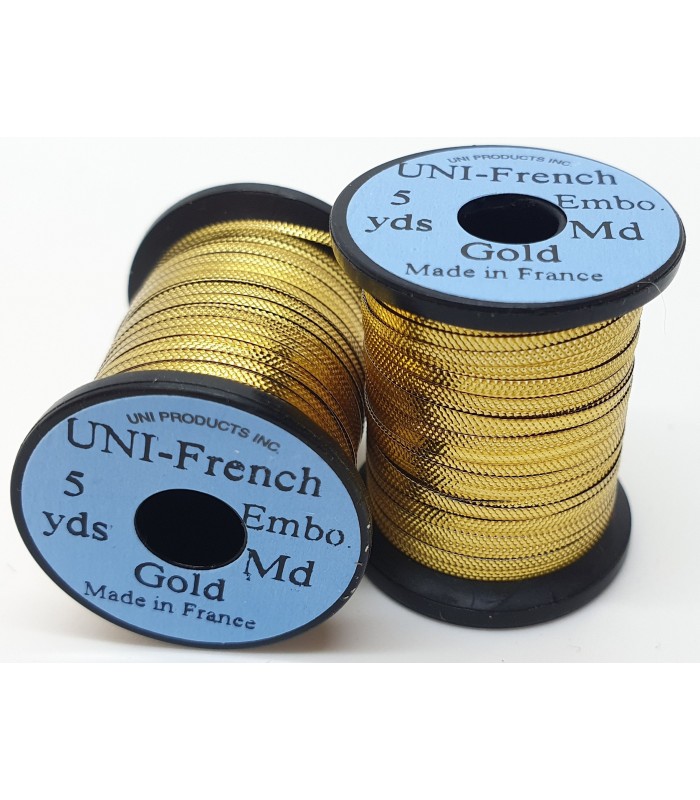 Uni french embossed tinsel