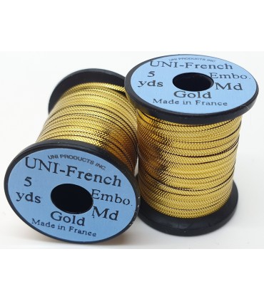 Uni french embossed tinsel