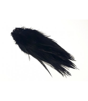 Rooster saddle feather