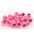 Hot colour brass beads