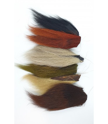 Bucktail mix 6 natural colours - Wapsi